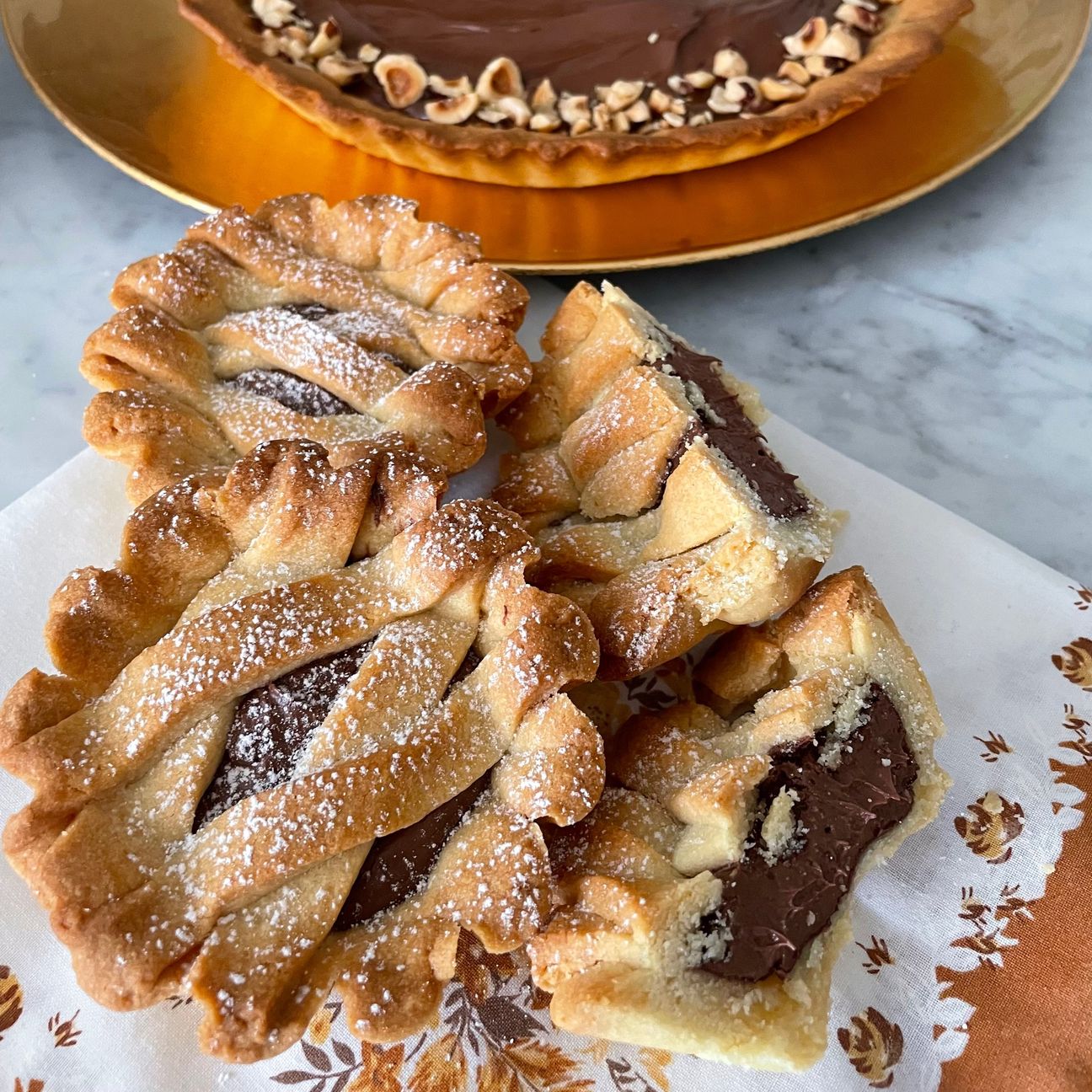 Crostatine con nutella😋