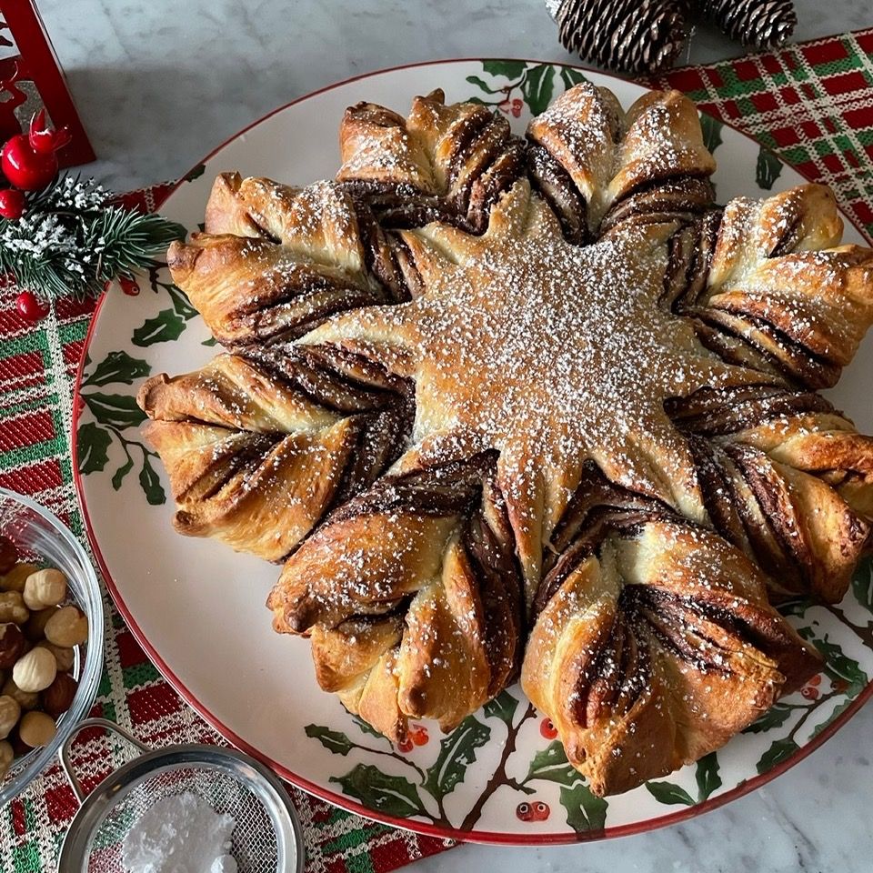 Stella dì pan-brioche con nutella 😋