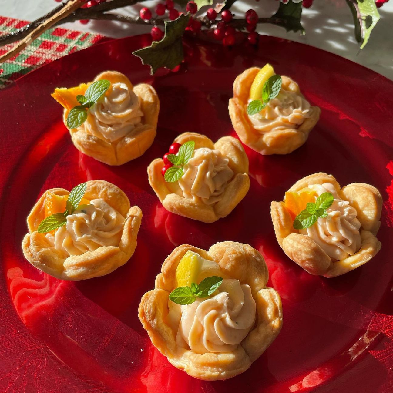 Tartellette con mousse di salmone affumicato 😋