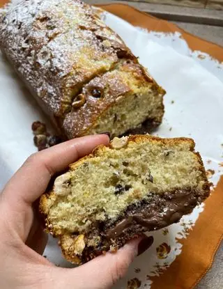 Ricetta Plumcake nutella e nocciole 😋 di midivertoacucinare