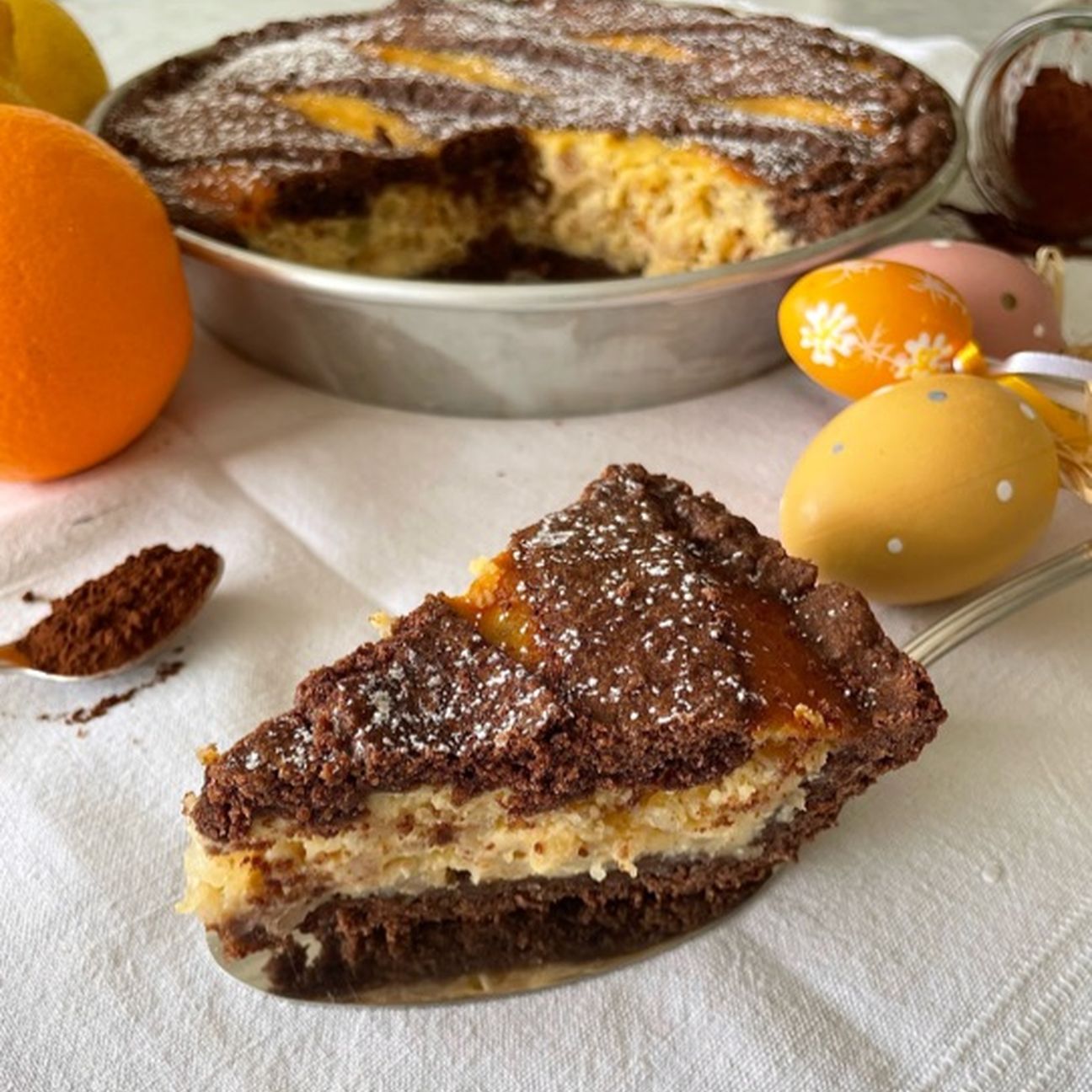 Pastiera al cacao 🍫😍