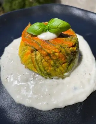 Ricetta Sformatini di fiori di zucca😍 di midivertoacucinare