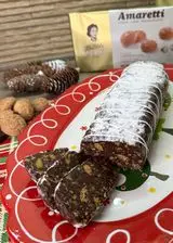 Ricetta Salame al cioccolato, caffé e amaretti