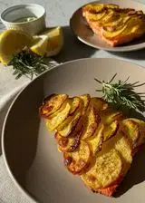 Ricetta Salmone in crosta di patate