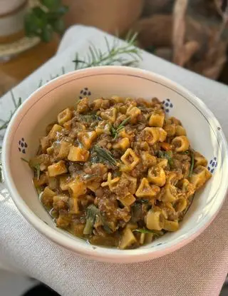 Ricetta Play your pasta con lenticchie e bietole di midivertoacucinare