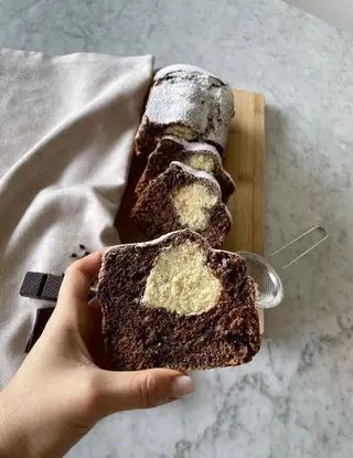 Ricetta Plumcake con cuore a sorpresa 🤍 di midivertoacucinare