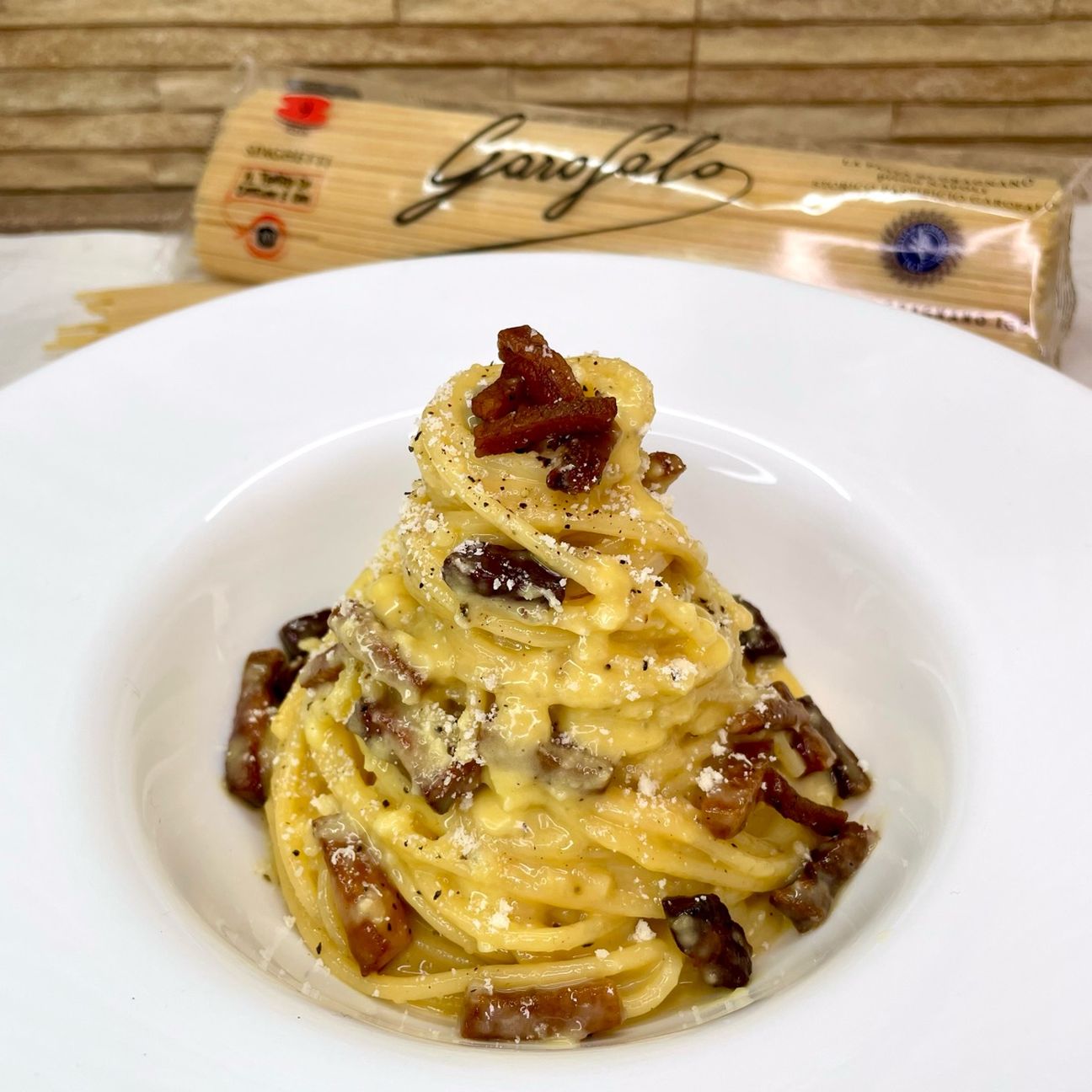 Spaghetti alla carbonara🤩