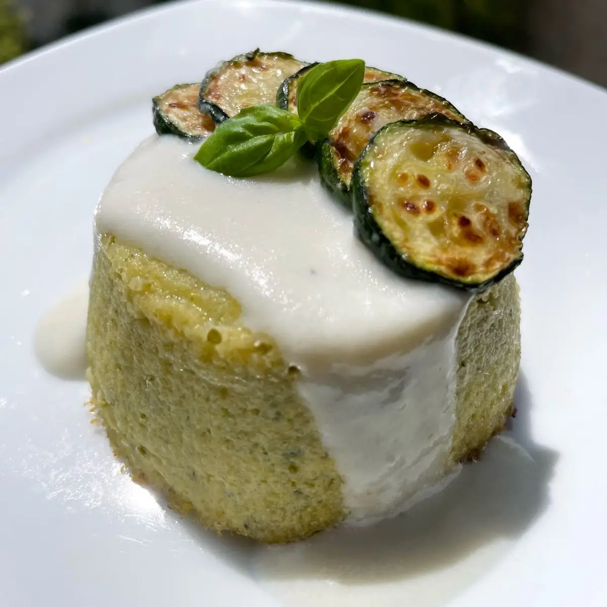 flan di zucchine senza panna