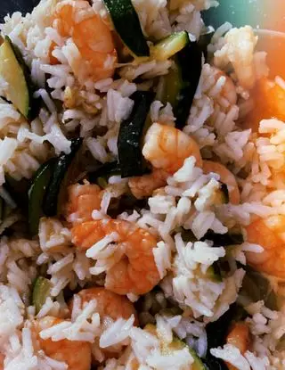 Ricetta Riso freddo gamberi e zucchine di giulia058