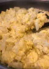 Ricetta Cavolfiore con le uova strapazzate