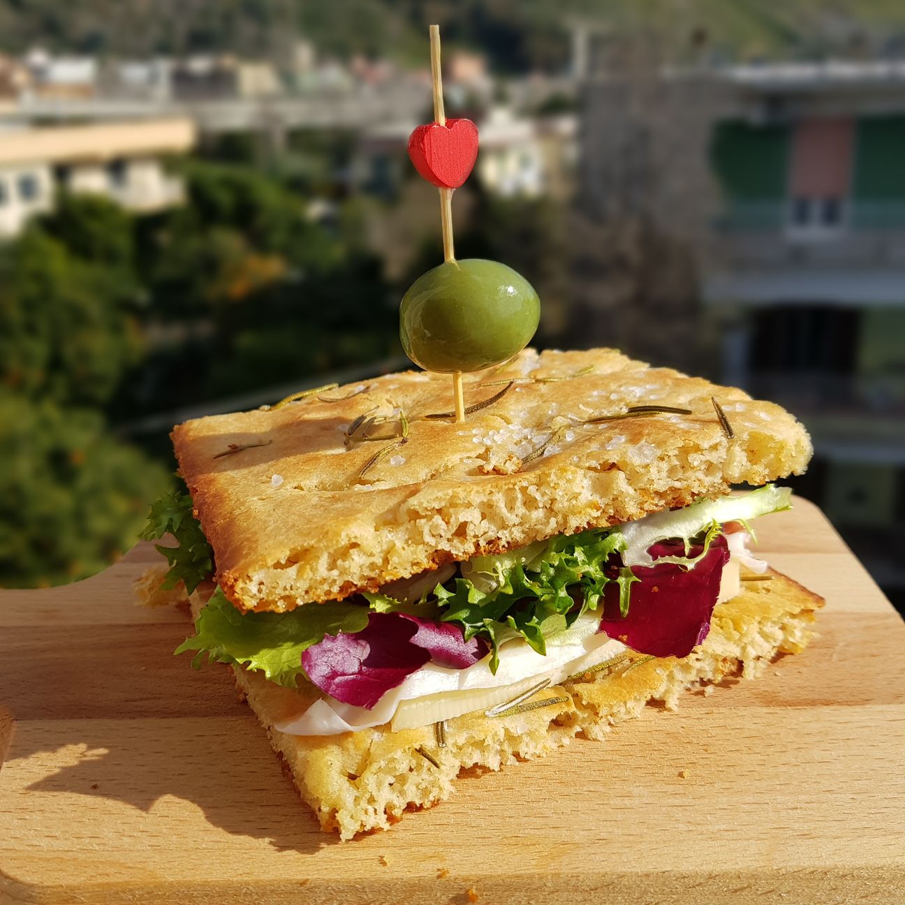 Focaccia di ceci