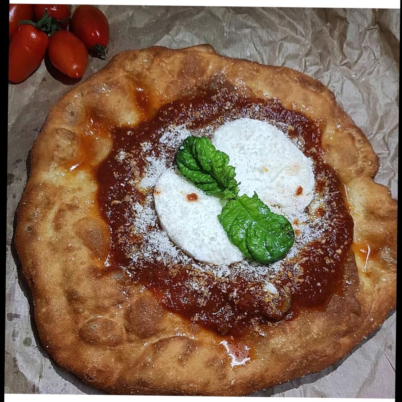 Montanara fritta fatta in casa
