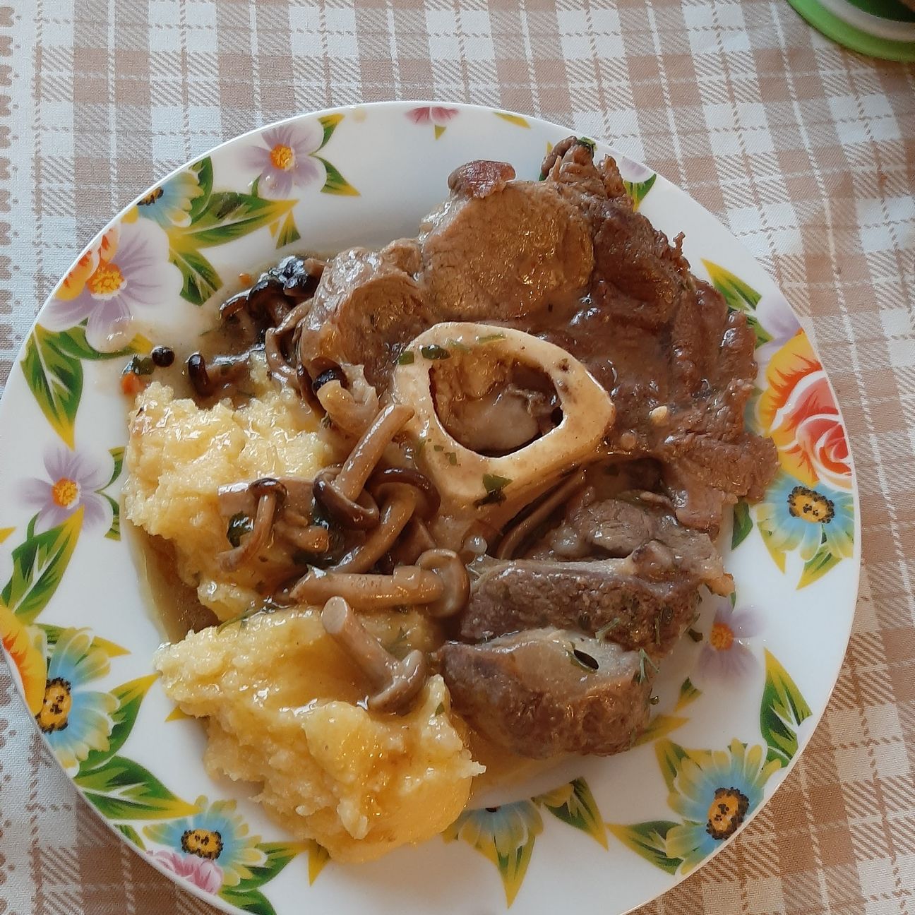 Ossobuco e polenta