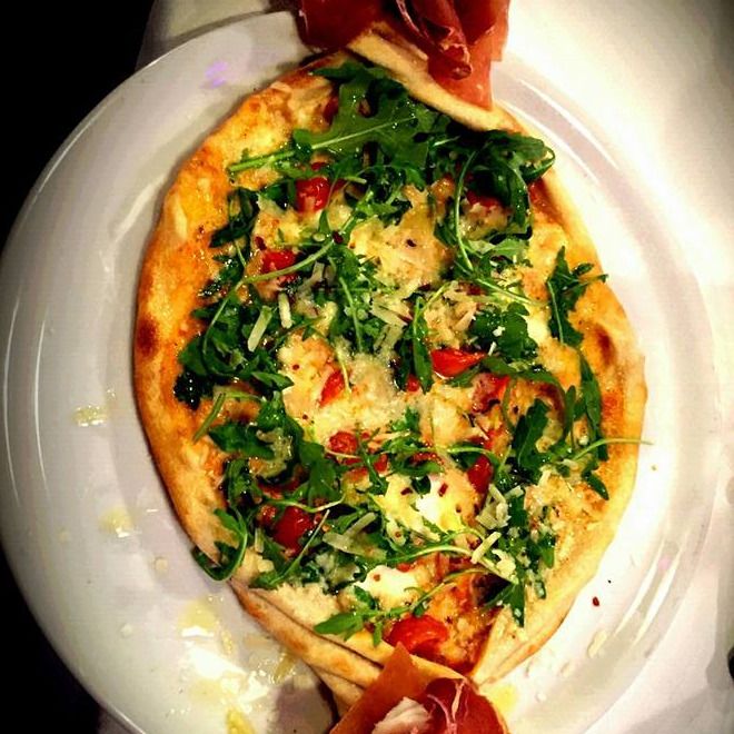 Pizza caramella.