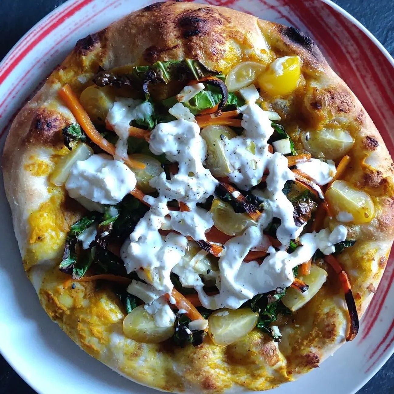 Pizza verdurosa e goduriosa