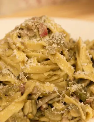 Ricetta Fettuccine con i Carciofi Romaneschi di nonna.nerina