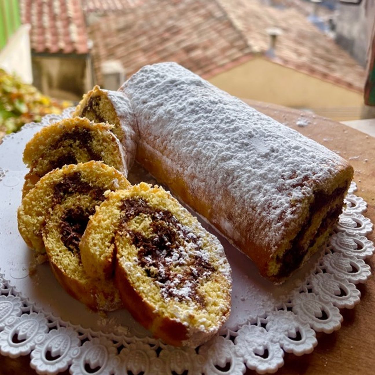 Rotolo al cioccolato