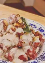 Ricetta Gnocchi di Barbabietola con Gorgonzola e Noci