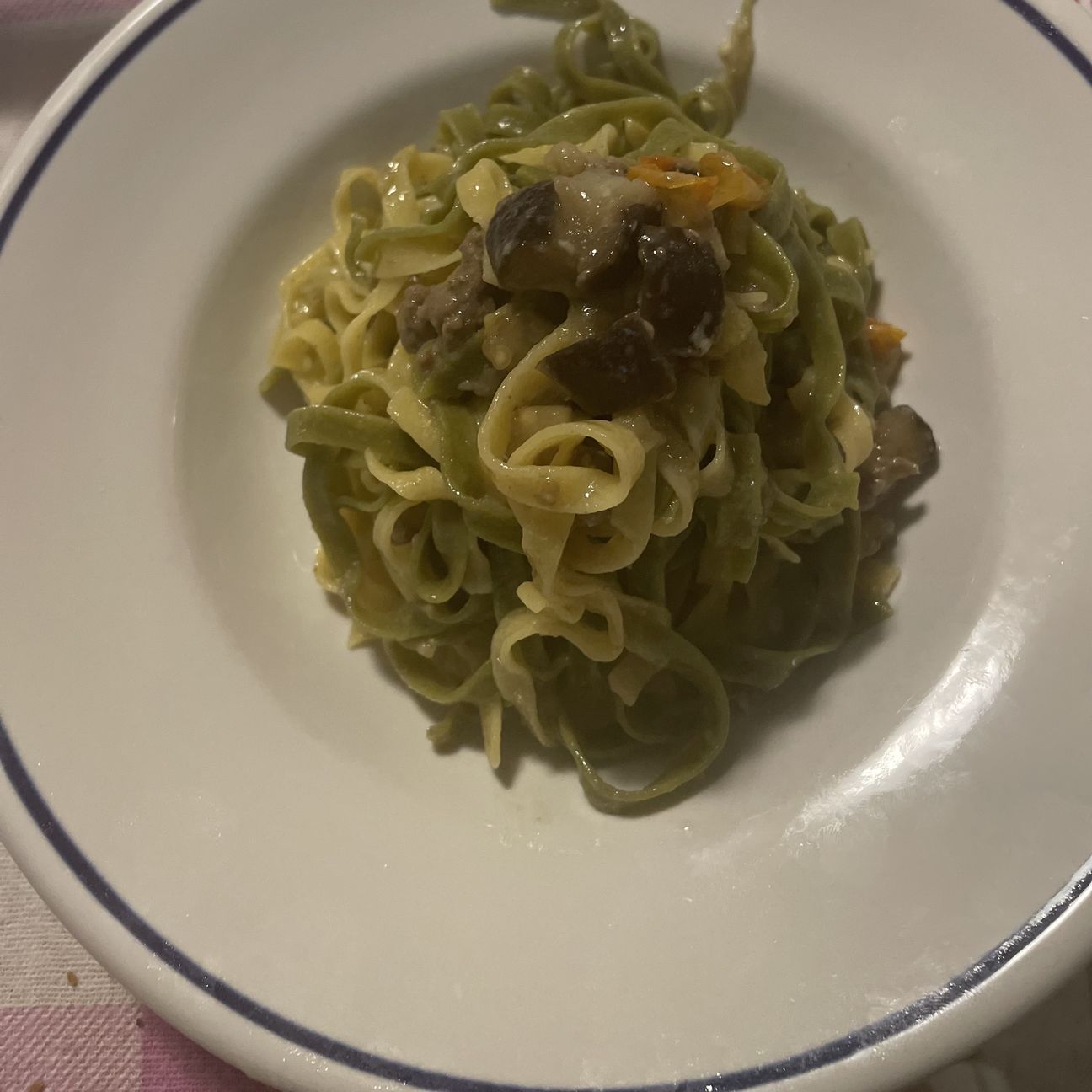 Paglia fieno e melanzane