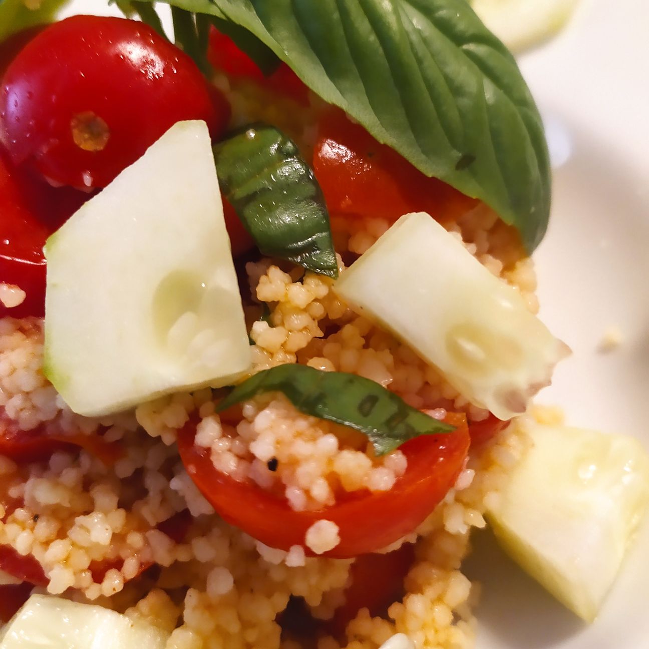Cous cous alla trapanese 🍅🌱🧄🥒