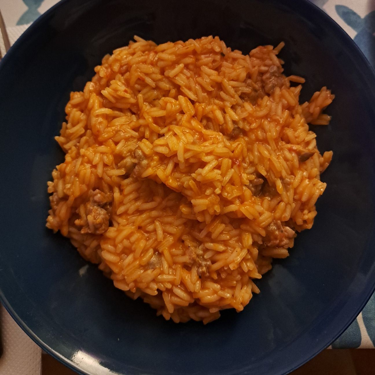 Risotto alla salsiccia