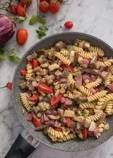 Ricetta Pasta con tonno fresco e melanzane