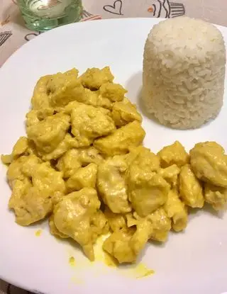 Ricetta Pollo al Curry con Riso di gioarmeli