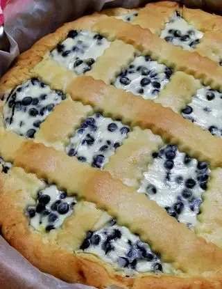 Ricetta Crostata ricotta e gocce di cioccolato di cocolicchioilenia