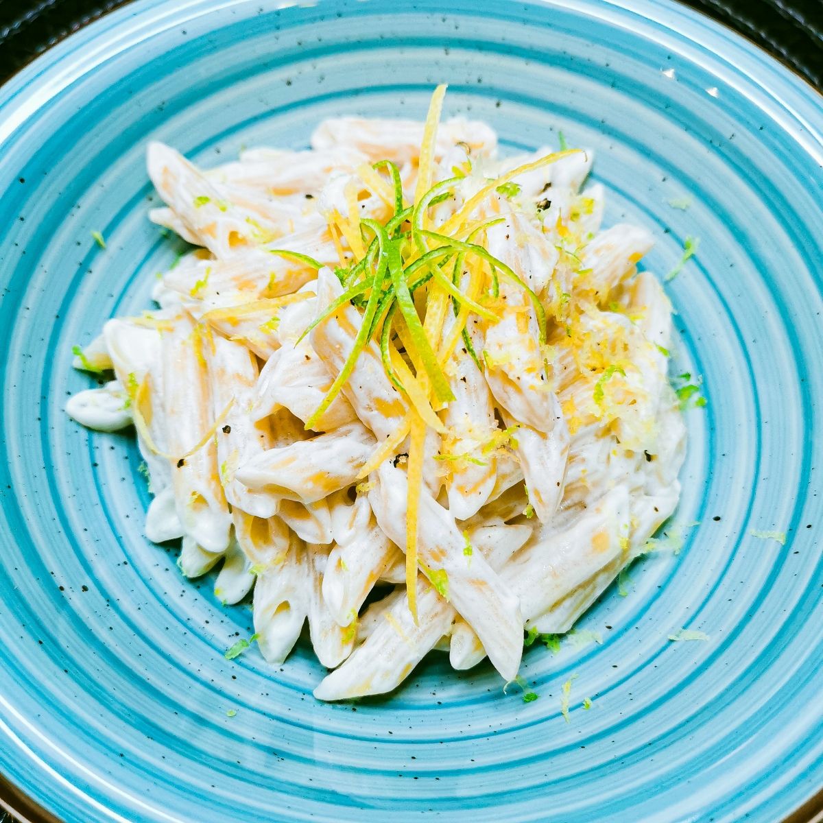 Penne ricotta e limone