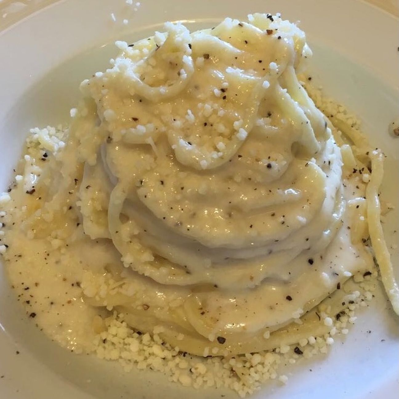 Cacio e pepe super cremosa
