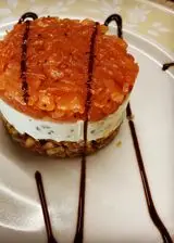 Ricetta Cheesecake di salmone con riduzione di aceto balsamico