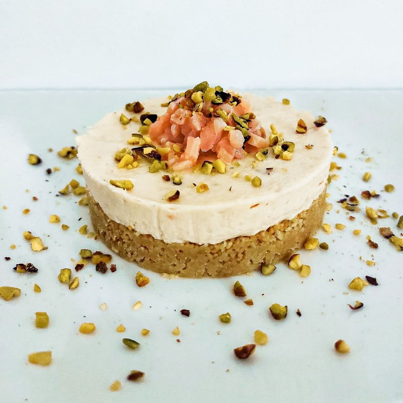 Cheesecake salata con salmone e mascarpone