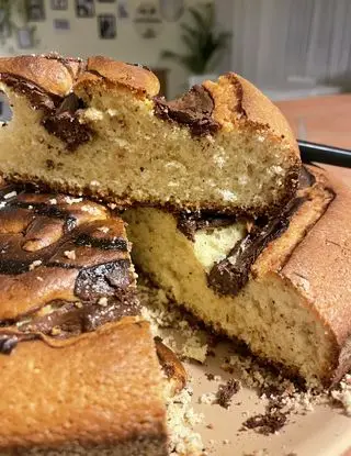 Ricetta Torta Leandrina con Nutella di greeeetam
