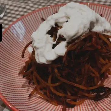 Ricetta Spaghetti all'assassina con stracciatella di francesca109