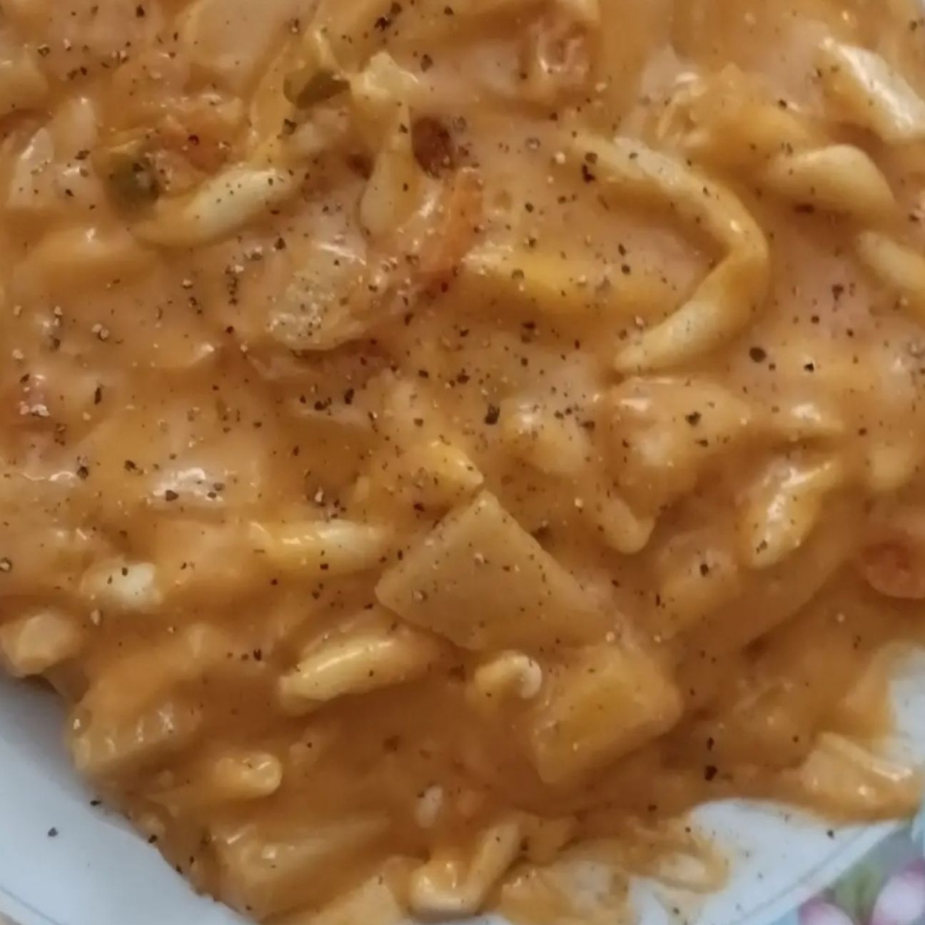 Pasta patate e provola affumicata