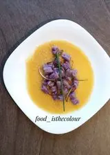 Ricetta Malloreddus viola su salsa di datterini gialli