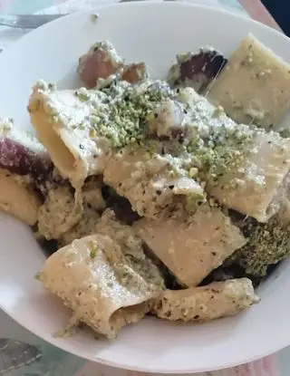 Ricetta Paccheri pistacchio burrata e guanciale di siscooking