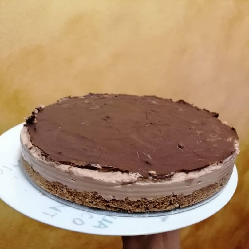 Cheesecake ai due cioccolati