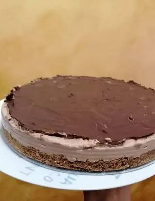 Ricetta Cheesecake ai due cioccolati di siscooking