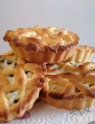 Ricetta Crostatine alla ricotta senza burro di siscooking