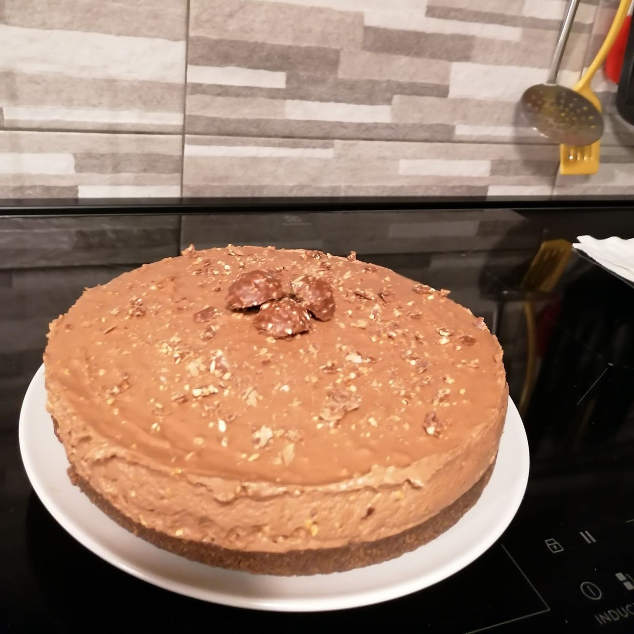Cheesecake ferrero rocher