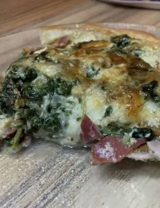 Ricetta Quiche agli spinaci con pasta brisé alla farina di ceci di claudiaromeo