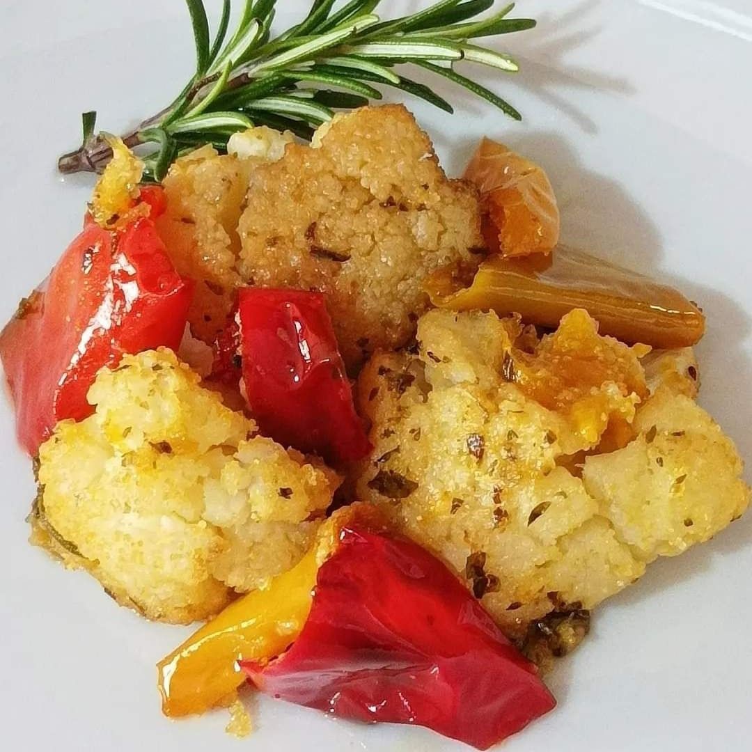 Cavolfiore e peperoni