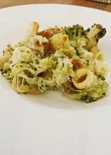 Ricetta Pasta gratinata al forno con broccoli e cavolfiori