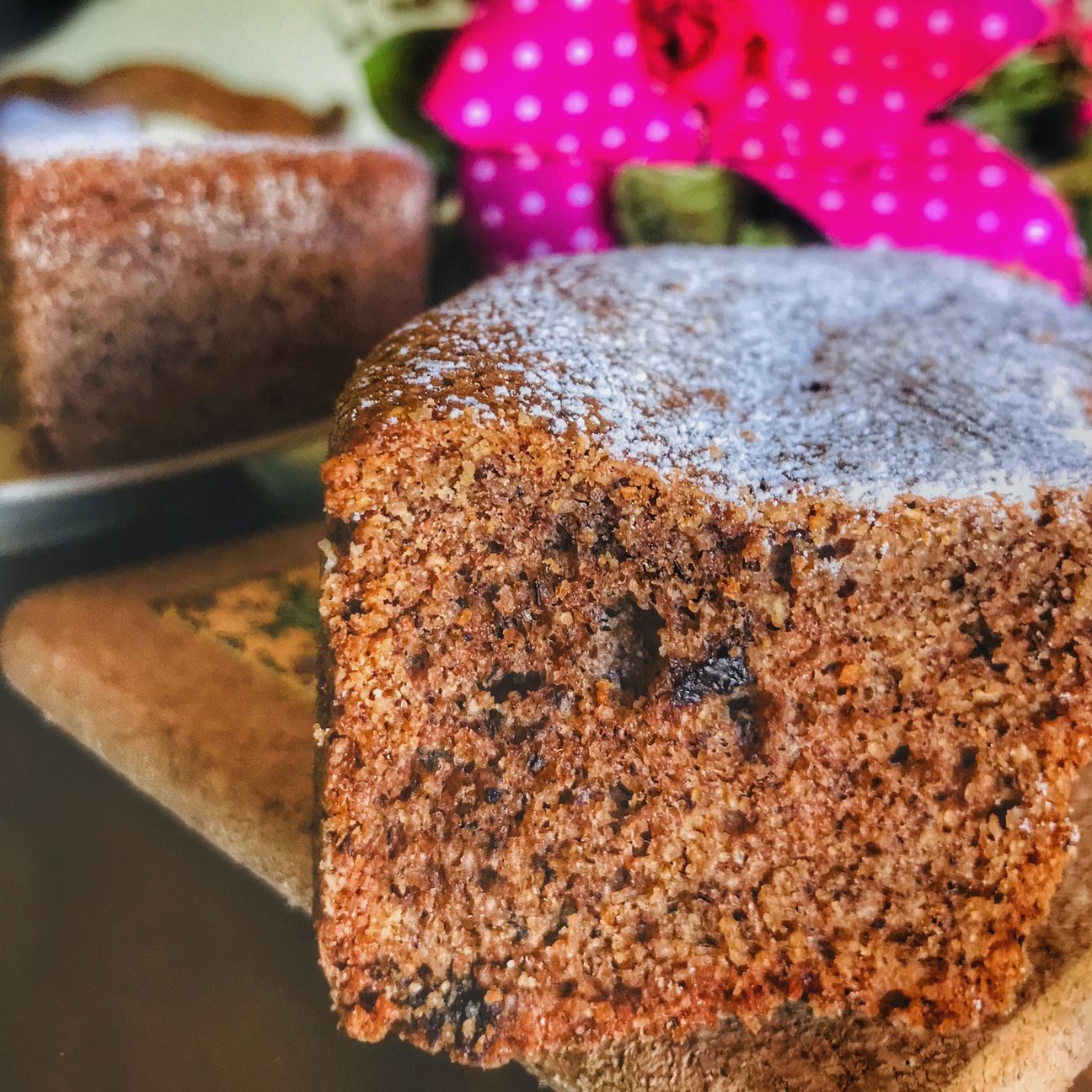 Ciambellone al grano saraceno e cioccolato fondente
