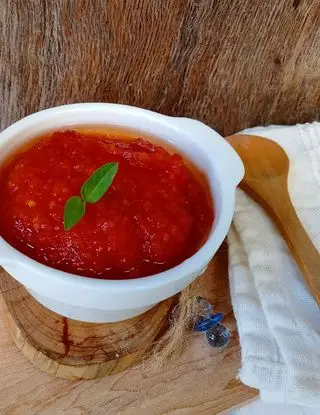 Ricetta Salsa di pomodoro e verdure, veloce. di pupiepappe