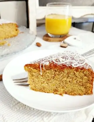 Ricetta Torta all' arancia intera e mandorle senza lattosio e senza glutine di pupiepappe