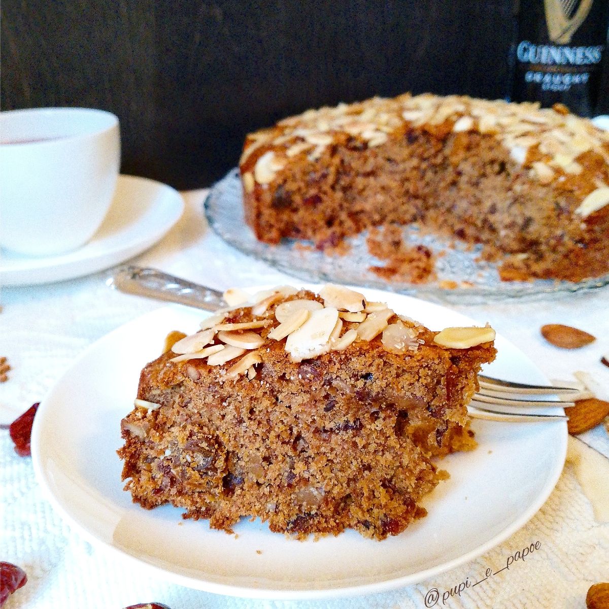Guinness porter cake