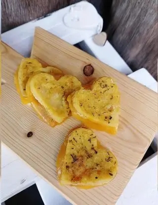 Ricetta Cuori di farinata e cheddar di pupiepappe