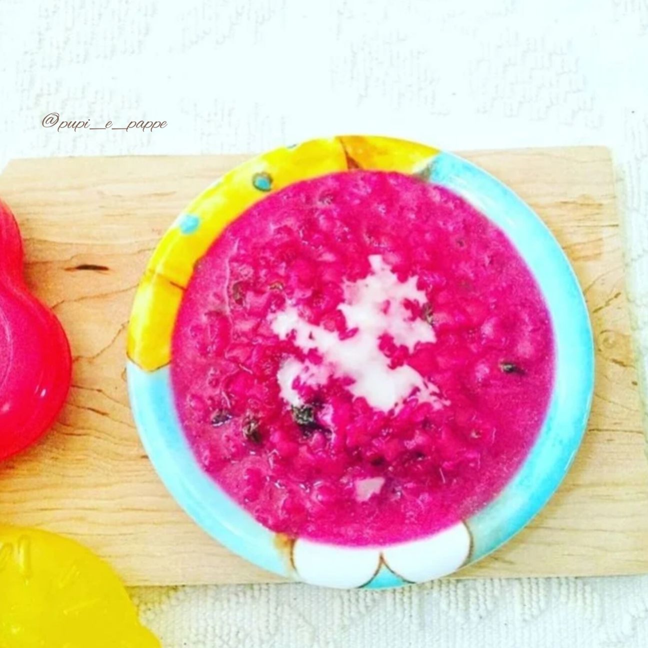 PASTINA AL FARRO, BARBABIETOLA E PRIMO SALE (svezzamento)